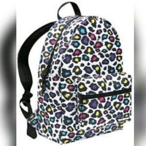 Yak Pak Rainbow Animal Print Backpack